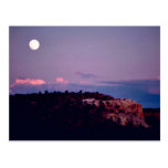 Moon over El Morro National Park Post Cards