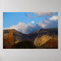 Moon Over Mountain Glow 3704 posters