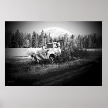 Moon over rust posters