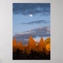 Moon Over Sedona, AZ 2230 posters