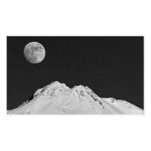 MOON OVER SHASTA #2 BUSINESS CARD
