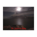 Moon Over St. John's Bay postcards
