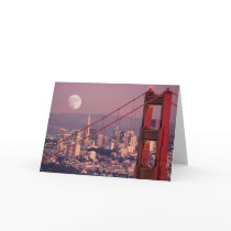 Moon Over the Gate Card
