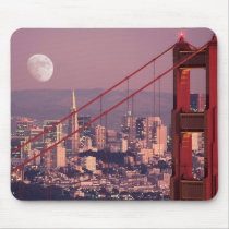 Moon Over the Gate Mouse Pad