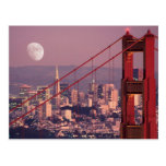 Moon Over the Gate Post Card