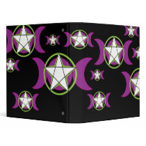 Moon & Pentacle Binder