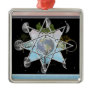 Moon Phase, Seasons Octagram Christmas Ornament