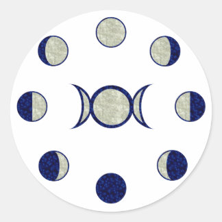 Moon Phase Stickers | Zazzle