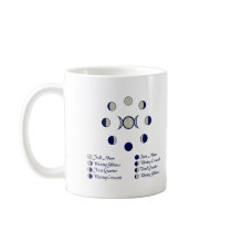 Moon Phases Coffee Mugs