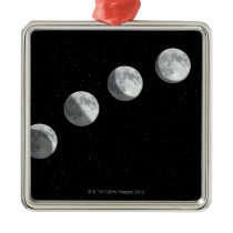 Moon phases christmas tree ornaments
