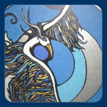 Moon Pheonix stickers