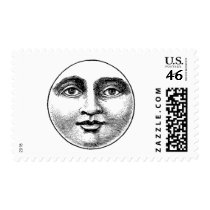 Moon postage by SunAndMoon Moon postage