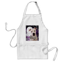 Moon puppy apron