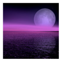 moon rise pink haze posters by 2wheeldigitalworks moon rise pink haze posters