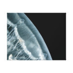 Moon Rise Wrapped Canvas Stretched Canvas Prints