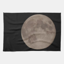 Moon satellite lunar moonlight kitchen towels