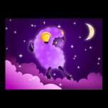 Moon Sheep Poster posters