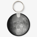 Moon Skull Keychain