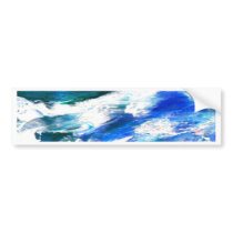Moon Song - CricketDiane Ocean Art Bumper Sticker