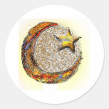 Moon-Star -Islam Sticker