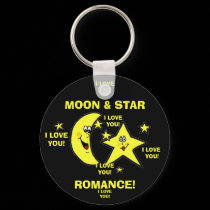 MOON & STAR ROMANCE Key Chain keychains