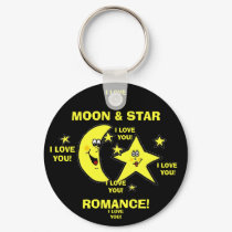 MOON & STAR ROMANCE Key Chain keychains