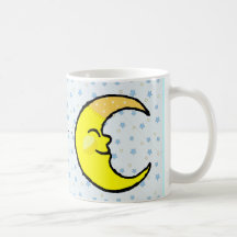 Moon & Stars Coffee Mugs