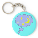 moon stars key chains