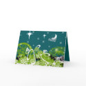 Moon Stars Swirl Paint Splat cards by samack Moon Stars Swirl Paint Splat cards