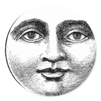 Moon stickers by SunAndMoon Moon stickers