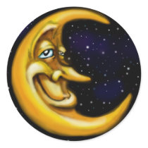 Moon stickers