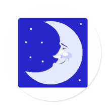 Moon stickers by SunAndMoon Moon stickers