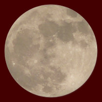 Moon Sticker Full Moon Stickers Fun Moon Gifts