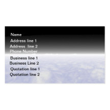 Moon Surface Business Card