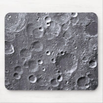 moon, surface, funny, photography, space, cool, craters, moon surface, geek, dream, lunar, universe, moon dream, science, grey, planet, mousepad, Mouse pad with custom graphic design