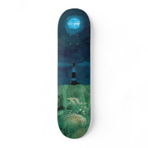 Moon tower skateboard