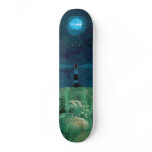 Moon tower skateboard