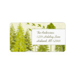 Moon Tree Stars Return Address Address Label