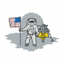 Moon Walk embroidered shirts by ZazzleEmbroidery Moon Walk embroidered shirts