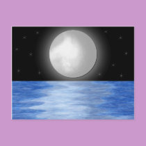 Moon Waters Postcard