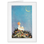Moon wishes card