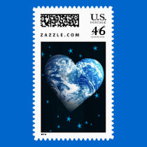 Moonage Daydream Postage Stamps