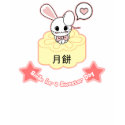 Mooncake the Bunny T-Shirt (more styles...) by pandapad Mooncake the Bunny T-Shirt (more styles...)