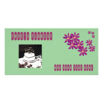 Moondaisy Personalized Photo Card