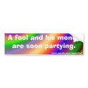 Moondial's Spiral of Happiness #1 bumpersticker