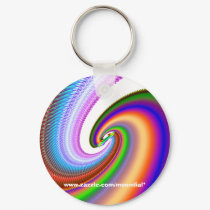 Moondial's Spiral of Happiness #1 keychains