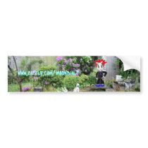 MoondialTheGirlInGarden, www.zazzle.com/moondial* bumper stickers