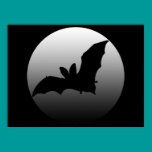 Mooned Bat Poster Print