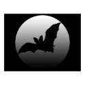 Mooned Bat Poster Print by estjohn Mooned Bat Poster Print