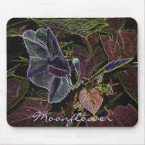 Moonflower "drawing" in negative mousepads by alyciakeating Moonflower "drawing" in negative mousepads
